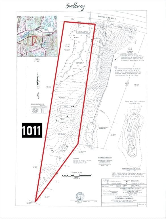 1011 Boston Post Rd, Sudbury MA, 01776 land for sale