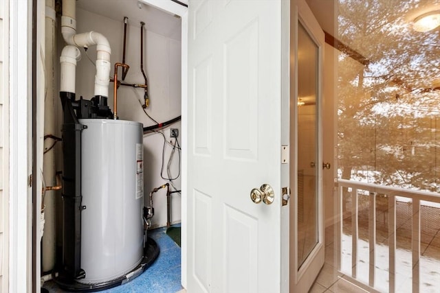 utilities featuring water heater