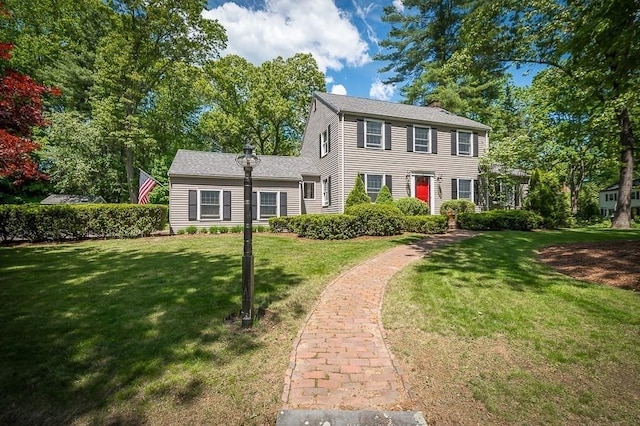 3 Tally Ho Dr, Hamilton, MA 01982 - colonial inspired home featuring a front yard