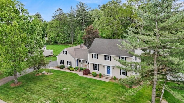 188 Munger Hill Rd, Westfield, MA 01085 - view of front of house with a front lawn, driveway, and a garage