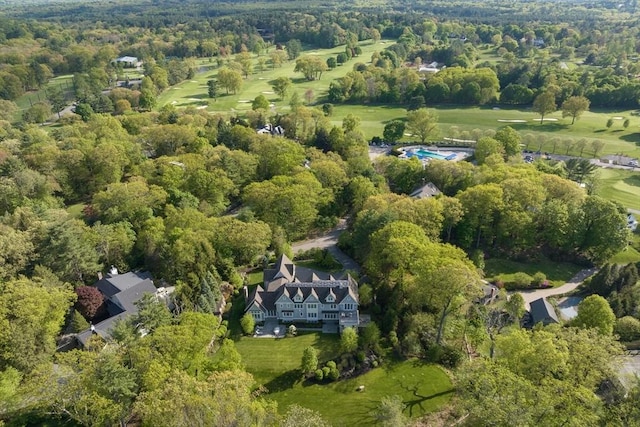 8 Hidden Rd, Weston, MA 02493 - aerial overview of property's location featuring a heavily wooded area