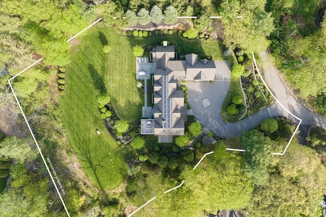8 Hidden Rd, Weston, MA 02493 - aerial view