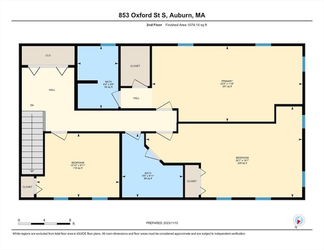 853 Oxford St S, Auburn, MA 01501 - room layout