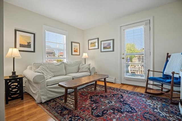 12 14th St, Newbury, MA 01951 - living room featuring light wood finished floors