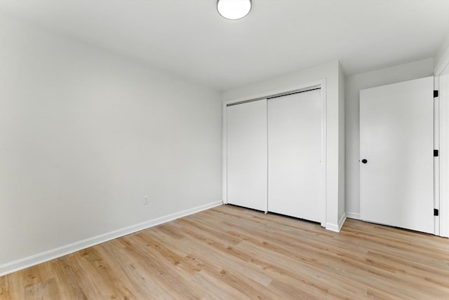78 Saratoga Ave, Chicopee, MA 01013 - unfurnished bedroom featuring light wood finished floors and a closet
