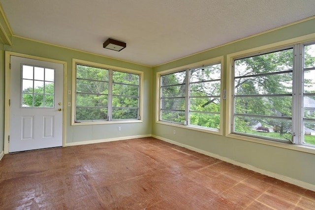 767 S Main St, Bellingham, MA 02019 - unfurnished sunroom with baseboards