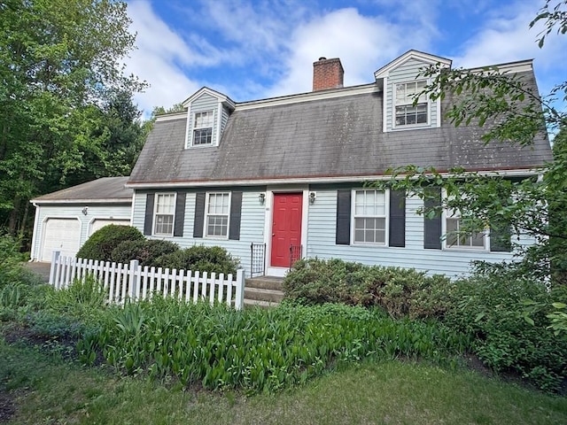 486 Turners Falls Rd, Montague, MA 01351 - view of front of property featuring a chimney and a shingled roof