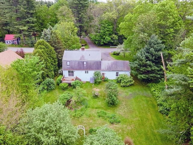 486 Turners Falls Rd, Montague, MA 01351 - view of subject property featuring a heavily wooded area