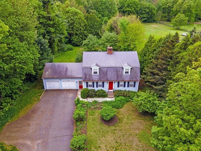 486 Turners Falls Rd, Montague, MA 01351 - aerial view of property and surrounding area featuring a forest