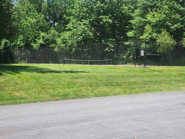 176 Maple Ave Unit 2-1, Rutland, MA 01543 - view of yard featuring a tennis court
