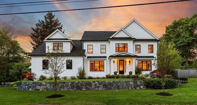 92 Cedar St, Lexington, MA 02421 - view of front of house with roof with shingles