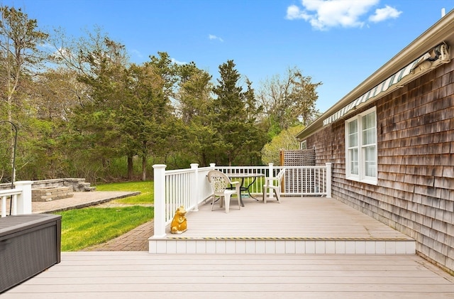 view of deck