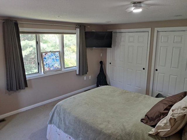 3901 Woodbridge Rd Unit 3901, Peabody, MA 01960 - carpeted bedroom with two closets and baseboards