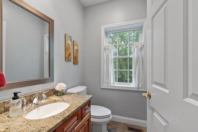 10 Londonderry Ln, Georgetown, MA 01833 - bathroom with vanity and tile patterned floors