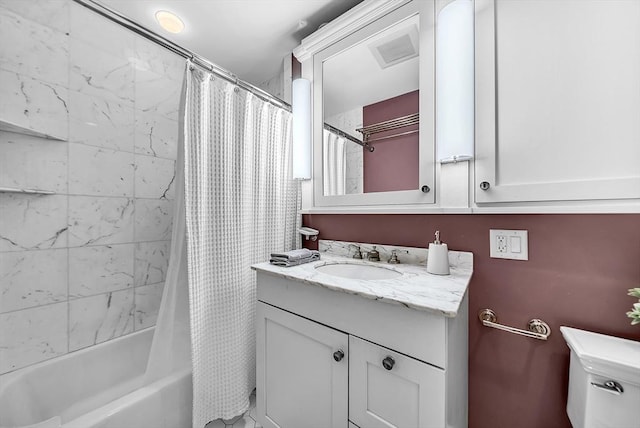 318 Commonwealth Ave Unit 3, Boston, MA 02115 - bathroom with vanity and shower / bath combination with curtain