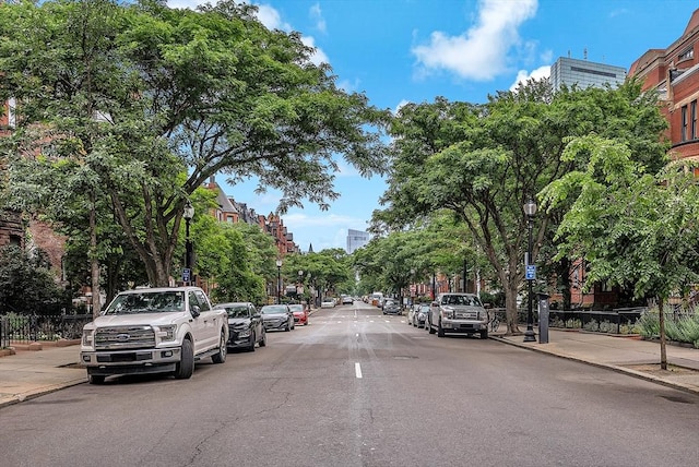 318 Commonwealth Ave Unit 3, Boston, MA 02115 - view of asphalt street with street lighting, sidewalks, and curbs