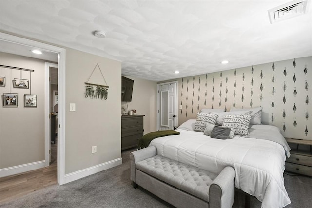 369 Vernon St, Wakefield, MA 01880 - bedroom with recessed lighting and carpet flooring