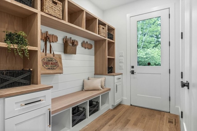 1 Maud Graham Cir, Burlington, MA 01803 - mudroom with light wood finished floors