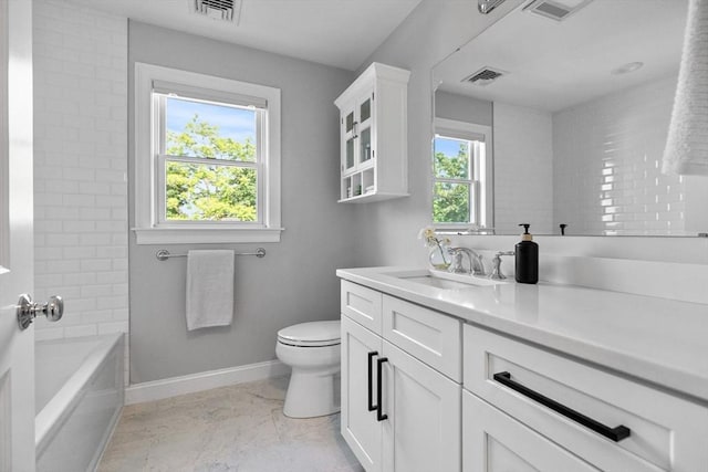 125 Ash St Unit 1, Waltham, MA 02453 - full bath with toilet and vanity