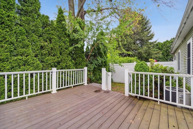 49 Camden St Unit 49, South Hadley, MA 01075 - wooden terrace featuring central AC