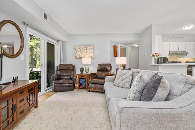 750 Whittenton St Unit 1012, Taunton, MA 02780 - living room with light wood-style flooring