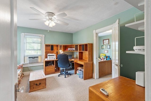 20 Walden St, Lowell, MA 01851 - office space with ceiling fan, carpet floors, and cooling unit