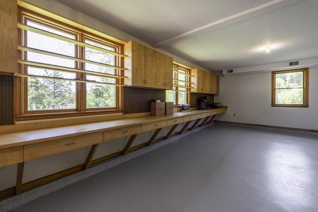 7 Cove Way, Gloucester, MA 01930 - kitchen featuring concrete floors, plenty of natural light, and baseboards