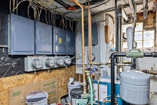 186 John St, Fall River, MA 02721 - utilities featuring electric meter and electric panel