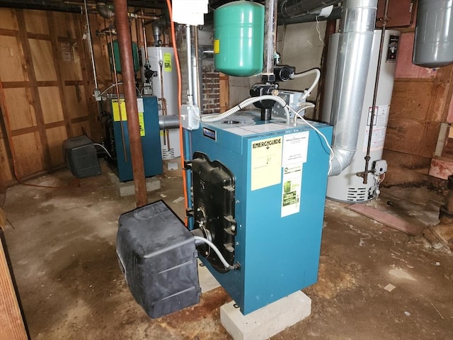 235 Common St, Watertown, MA 02472 - utilities with gas water heater and a heating unit