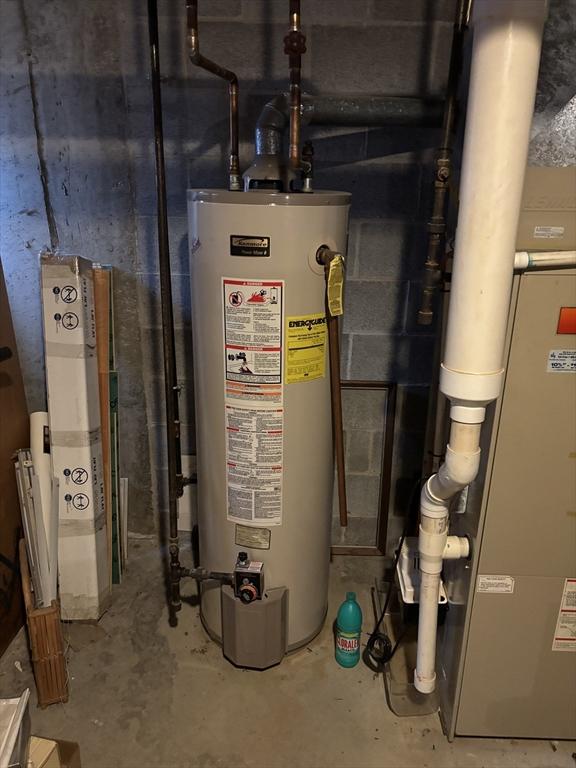 utilities with gas water heater