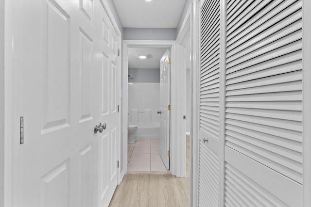 404 Broadway Unit 107, Lynn, MA 01904 - corridor with light tile patterned floors