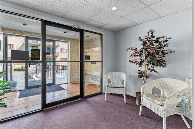 404 Broadway Unit 107, Lynn, MA 01904 - sitting room with carpet floors