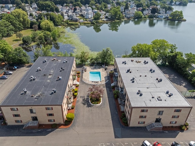 404 Broadway Unit 107, Lynn, MA 01904 - drone / aerial view of a large body of water