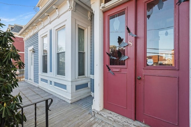 view of property entrance