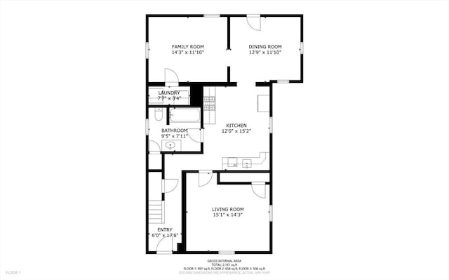 32 Jewett St, Boston, MA 02131 - property floor plan