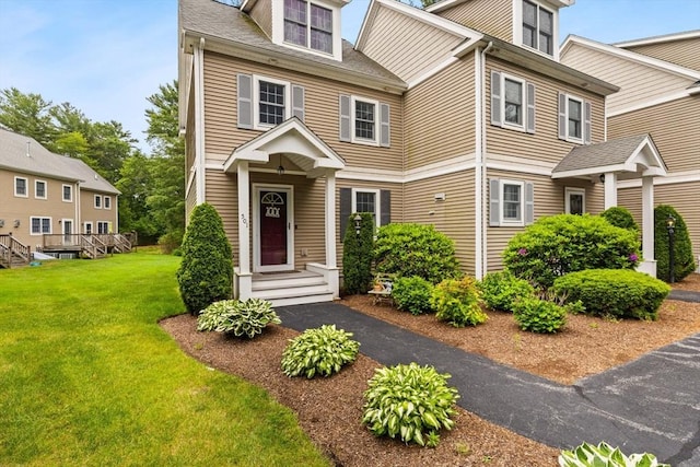 55 Williams St Unit 501, Taunton, MA 02780 - view of front of property featuring a front lawn