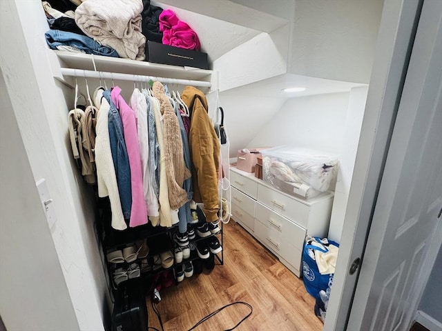 view of closet