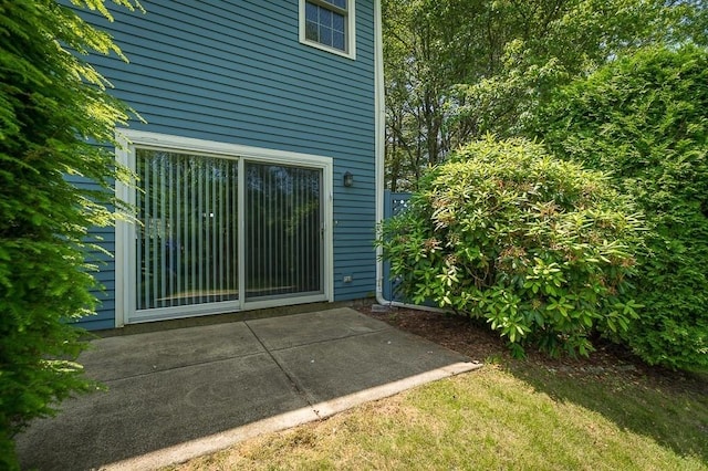 19 Garden St Unit 107, Danvers, MA 01923 - property entrance with a patio area