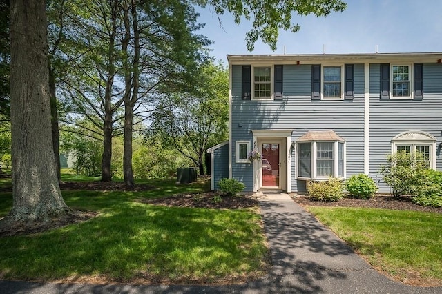 19 Garden St Unit 107, Danvers, MA 01923 - view of front of property featuring a front yard