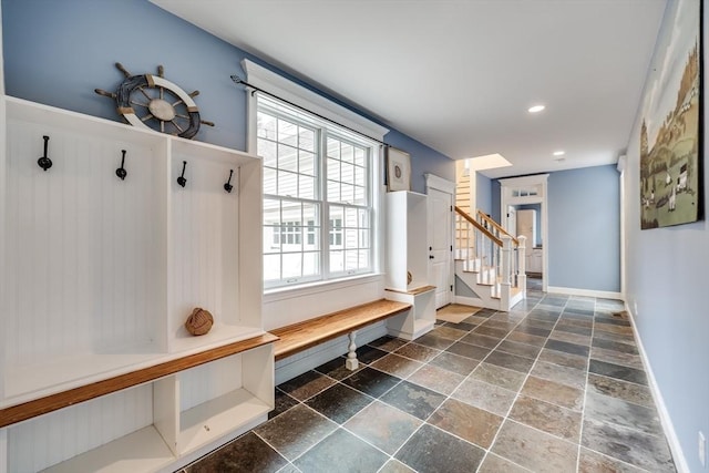 view of mudroom