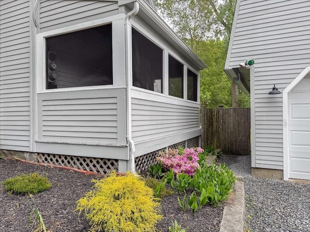 624 Western Ave, Gloucester, MA 01930 - view of side of home with a sunroom