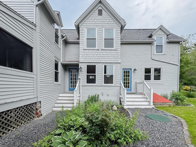624 Western Ave, Gloucester, MA 01930 - rear view of house with a shingled roof