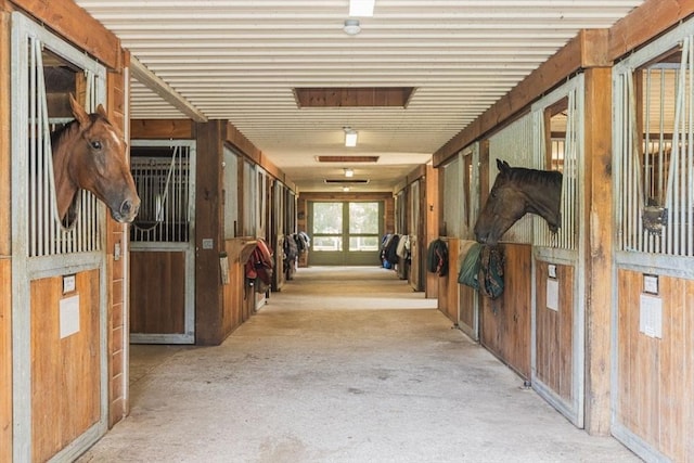 view of stable