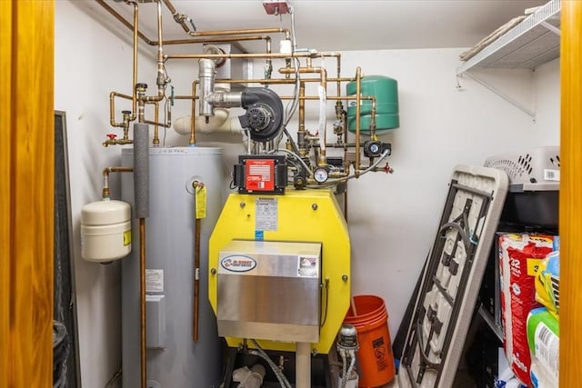 utilities featuring water heater