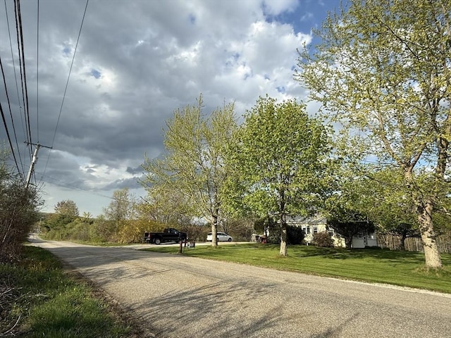 view of road
