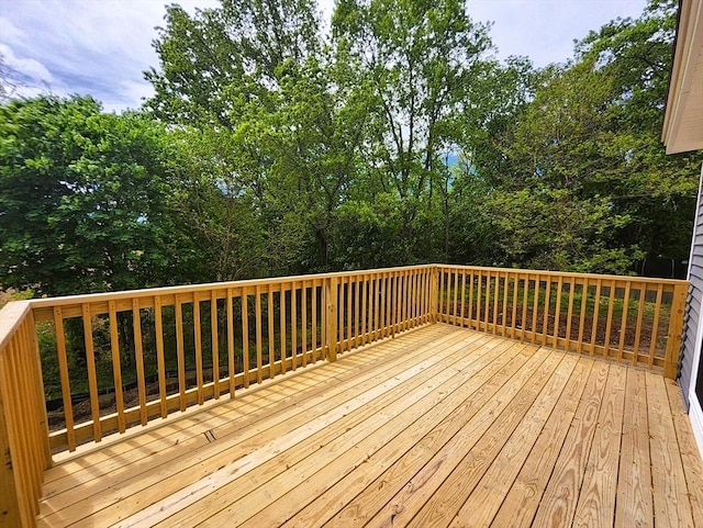 view of deck