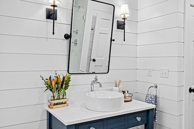 5 Cliff Estates Rd, Scituate, MA 02066 - bathroom featuring vanity and a tile shower