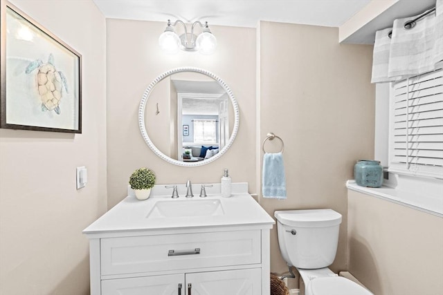 5 Cliff Estates Rd, Scituate, MA 02066 - bathroom featuring toilet and vanity