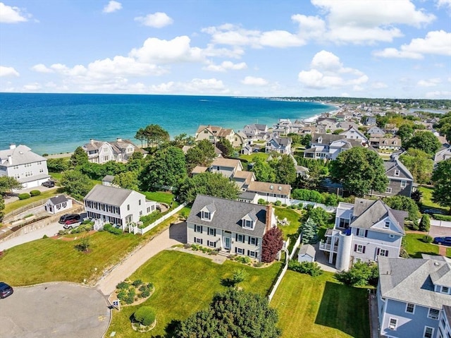 5 Cliff Estates Rd, Scituate, MA 02066 - aerial perspective of suburban area featuring a large body of water