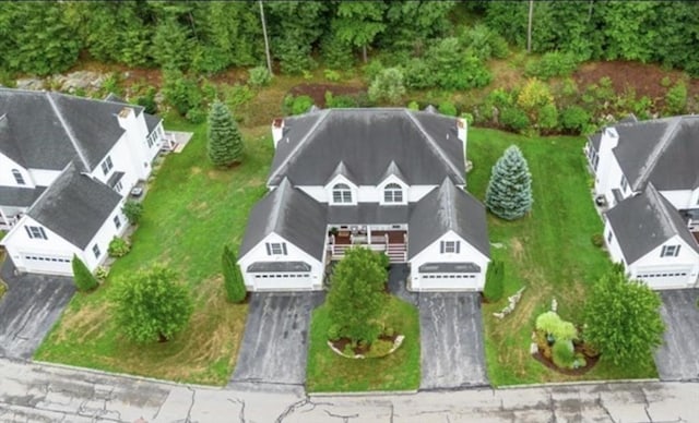 drone / aerial view
